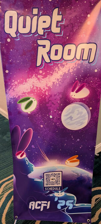 ACFI 2025 Banner for he Quiet Room