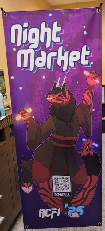 ACFI 2025 Banner for Night Market