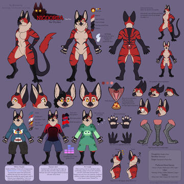 Horned panda rocking out