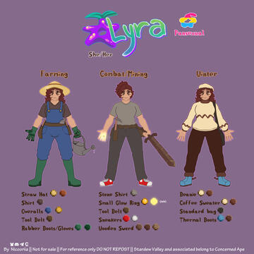 Outfit Reference Sheet